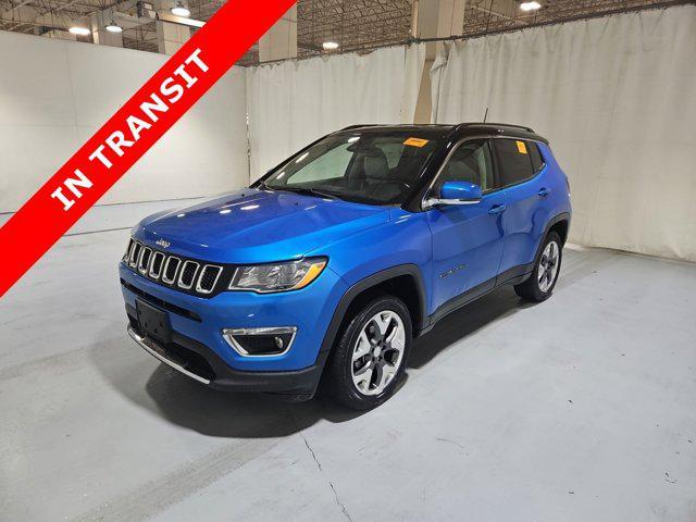 used 2021 Jeep Compass car, priced at $17,505