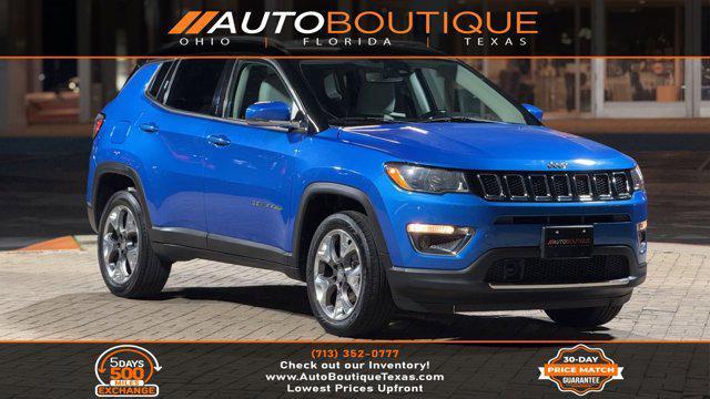 used 2021 Jeep Compass car, priced at $16,900