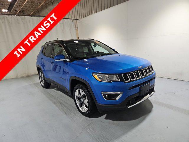 used 2021 Jeep Compass car, priced at $17,500