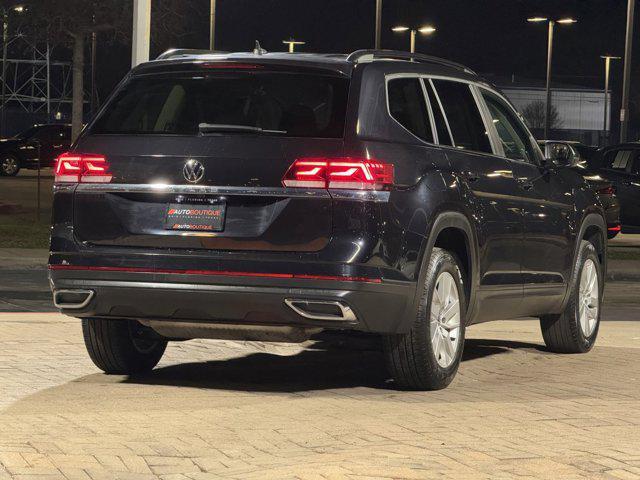 used 2021 Volkswagen Atlas car, priced at $20,000