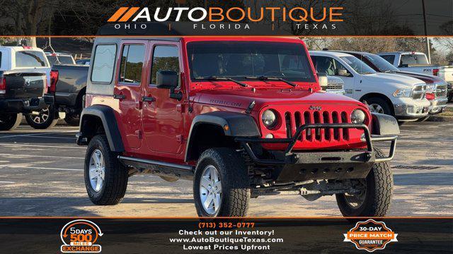 used 2016 Jeep Wrangler Unlimited car, priced at $18,000