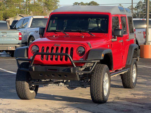 used 2016 Jeep Wrangler Unlimited car, priced at $18,000