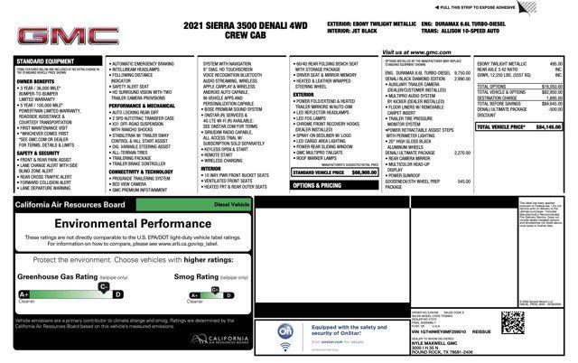 used 2021 GMC Sierra 3500 car