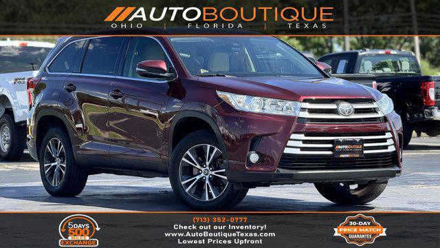used 2019 Toyota Highlander car, priced at $21,900