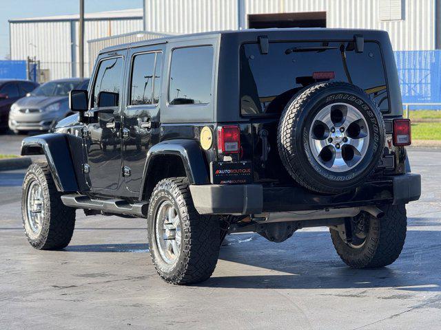 used 2016 Jeep Wrangler Unlimited car, priced at $20,500