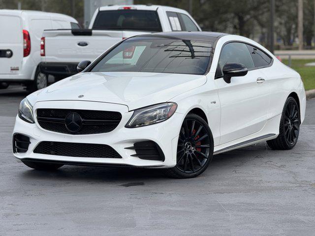used 2019 Mercedes-Benz AMG C 43 car, priced at $32,000