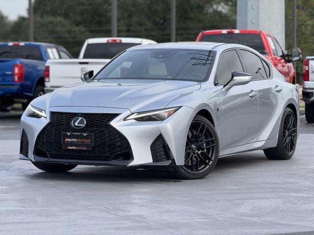 used 2023 Lexus IS 500 car, priced at $55,400