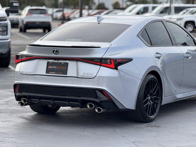 used 2023 Lexus IS 500 car, priced at $55,400