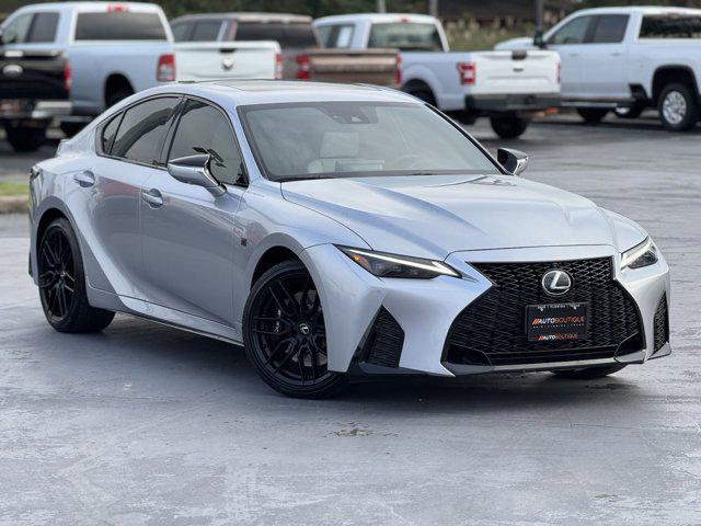 used 2023 Lexus IS 500 car, priced at $55,400