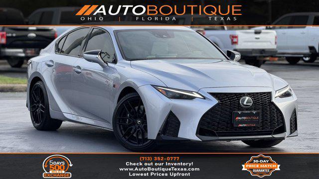 used 2023 Lexus IS 500 car, priced at $55,400