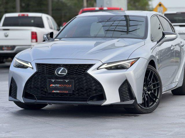 used 2023 Lexus IS 500 car, priced at $55,400