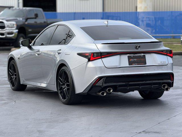 used 2023 Lexus IS 500 car, priced at $55,400