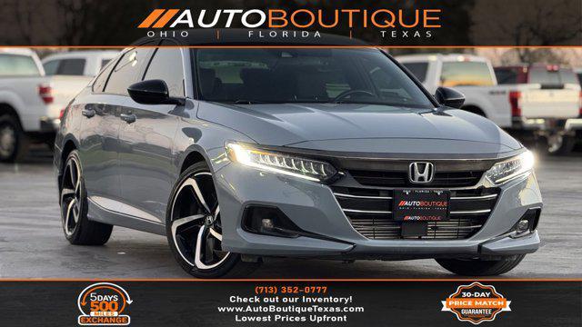 used 2022 Honda Accord car, priced at $24,800