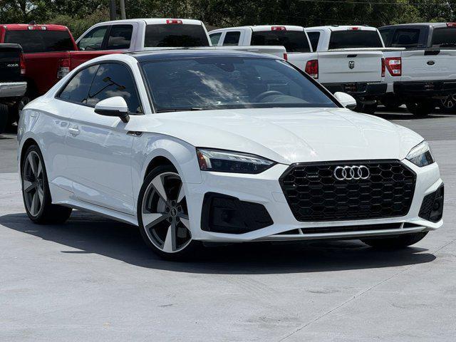 used 2021 Audi A5 car, priced at $27,500