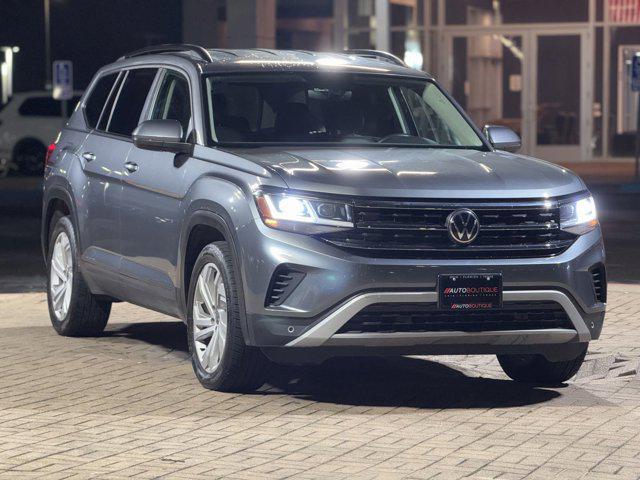 used 2021 Volkswagen Atlas car, priced at $21,500