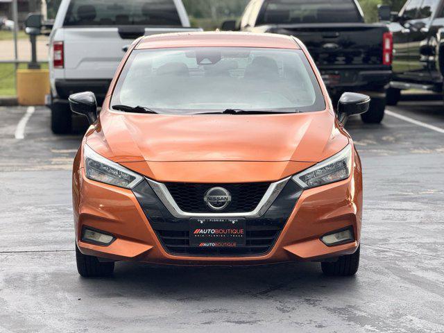 used 2021 Nissan Versa car, priced at $11,800