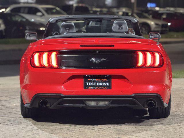 used 2021 Ford Mustang car, priced at $15,500