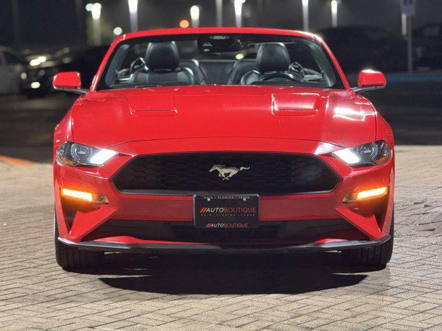 used 2021 Ford Mustang car, priced at $15,500