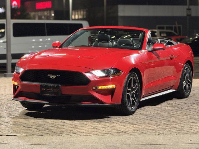 used 2021 Ford Mustang car, priced at $15,500