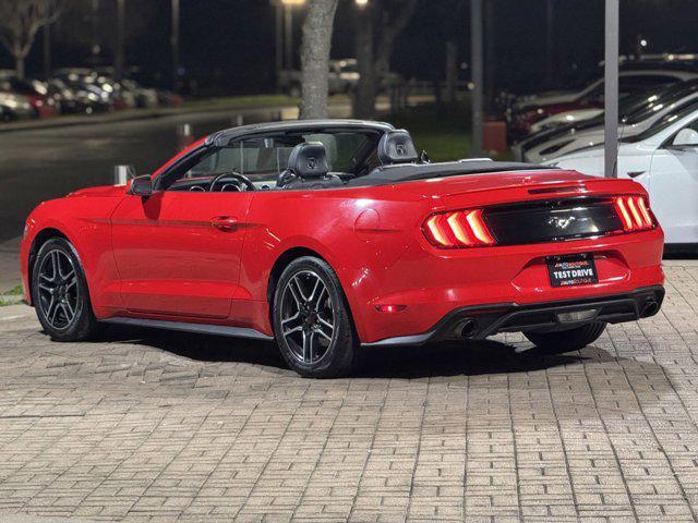 used 2021 Ford Mustang car, priced at $15,500