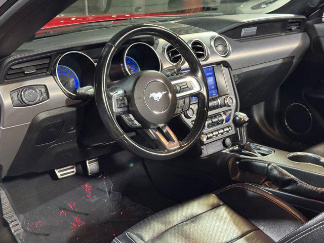 used 2021 Ford Mustang car, priced at $15,500