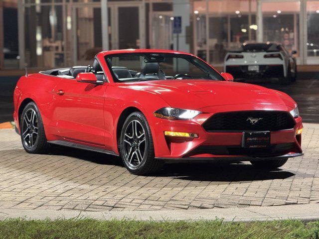 used 2021 Ford Mustang car, priced at $15,500