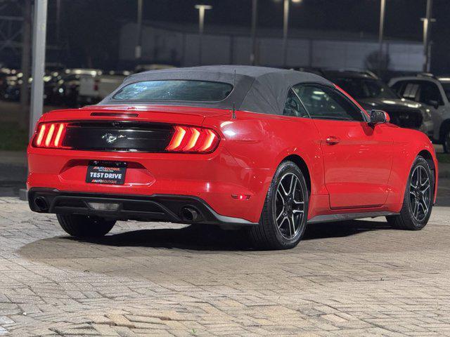 used 2021 Ford Mustang car, priced at $15,500