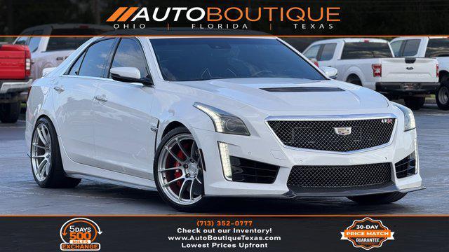 used 2018 Cadillac CTS-V car, priced at $56,500