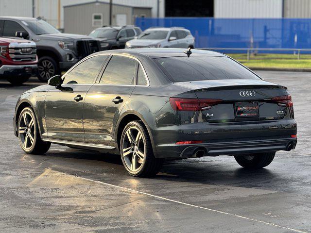 used 2018 Audi A4 car, priced at $14,800