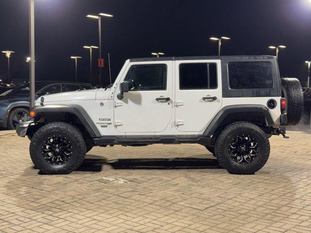 used 2018 Jeep Wrangler JK Unlimited car, priced at $18,500