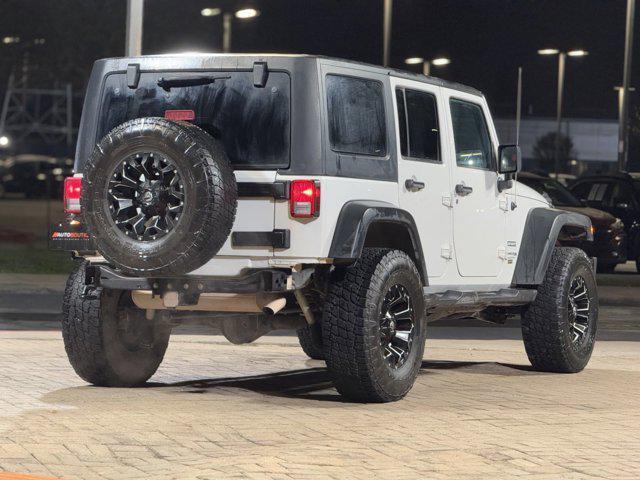 used 2018 Jeep Wrangler JK Unlimited car, priced at $18,500