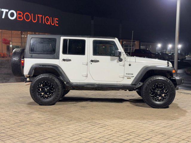 used 2018 Jeep Wrangler JK Unlimited car, priced at $18,500