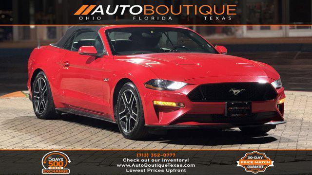 used 2019 Ford Mustang car, priced at $23,300