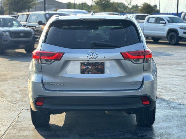 used 2019 Toyota Highlander car, priced at $20,400
