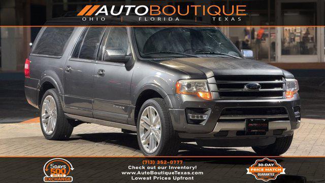 used 2015 Ford Expedition EL car, priced at $13,700