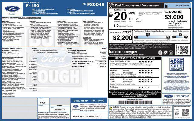 used 2023 Ford F-150 car