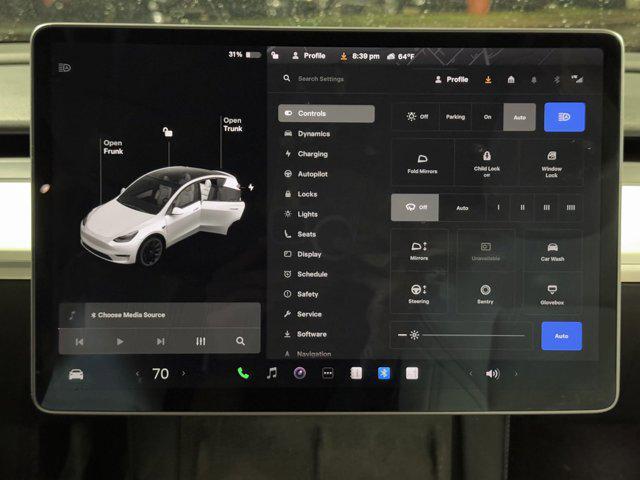 used 2021 Tesla Model Y car, priced at $25,500