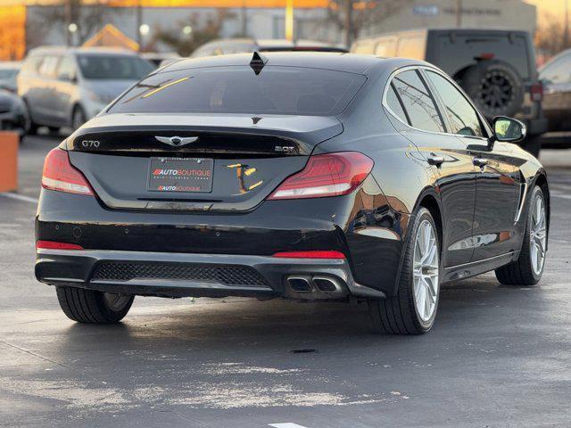 used 2020 Genesis G70 car, priced at $21,900