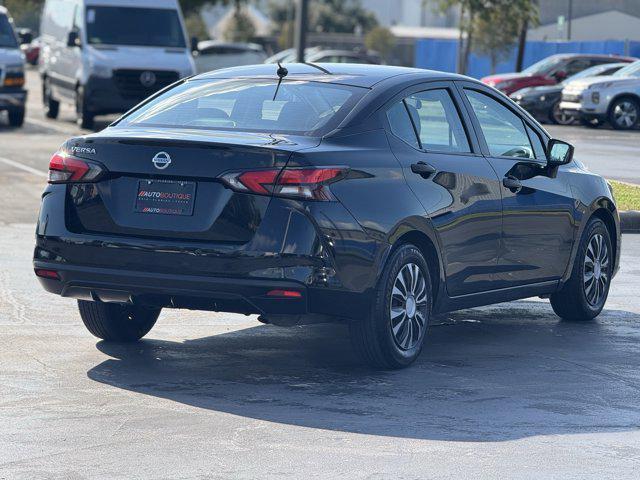 used 2022 Nissan Versa car, priced at $10,500