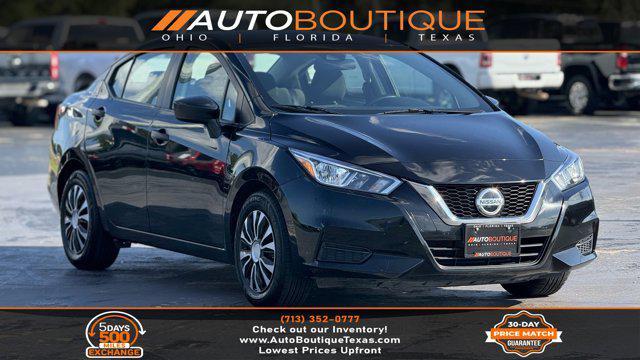 used 2022 Nissan Versa car, priced at $11,200