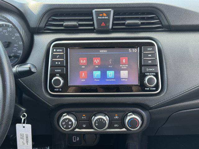 used 2022 Nissan Versa car, priced at $10,500