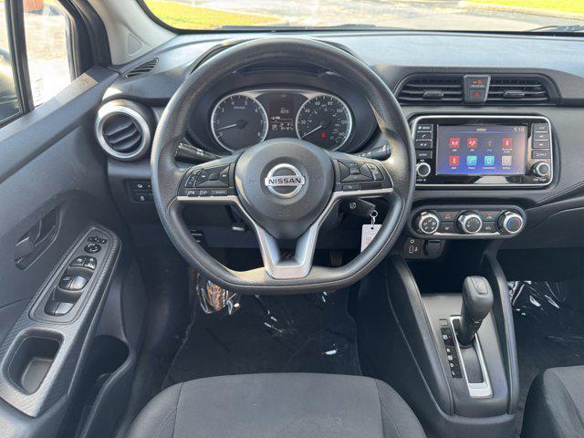 used 2022 Nissan Versa car, priced at $10,500