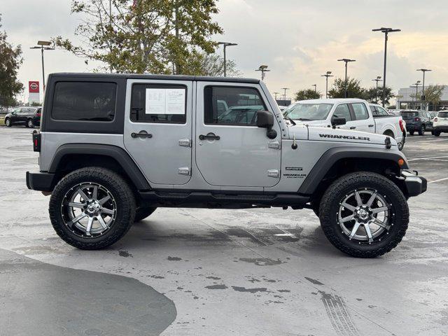 used 2016 Jeep Wrangler Unlimited car, priced at $16,000