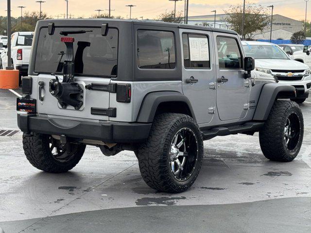 used 2016 Jeep Wrangler Unlimited car, priced at $16,000