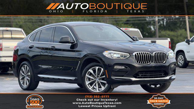 used 2019 BMW X4 car, priced at $22,500