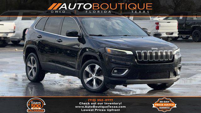 used 2019 Jeep Cherokee car, priced at $13,500