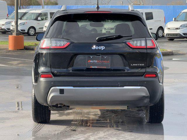 used 2019 Jeep Cherokee car, priced at $13,500