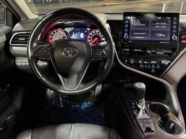 used 2021 Toyota Camry car, priced at $22,900