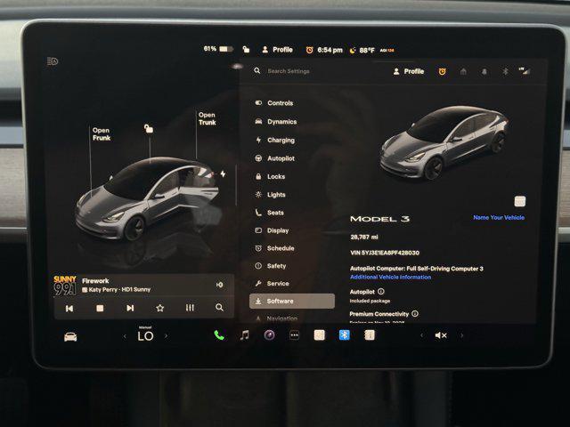 used 2023 Tesla Model 3 car, priced at $24,900