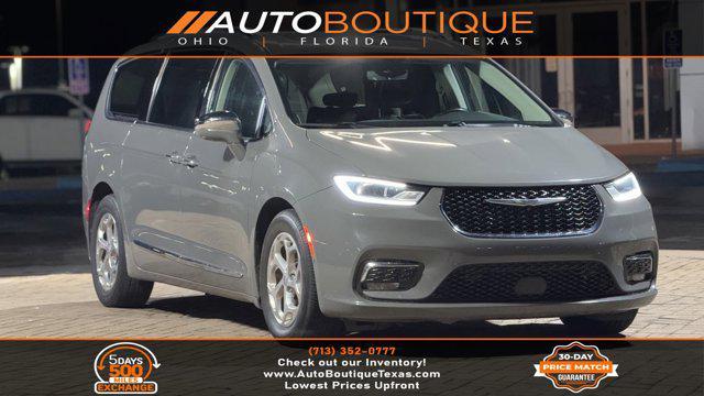 used 2022 Chrysler Pacifica car, priced at $19,800